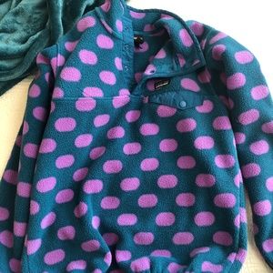 Patagonia Synchilla Snap-T Pullover - Polka Dot